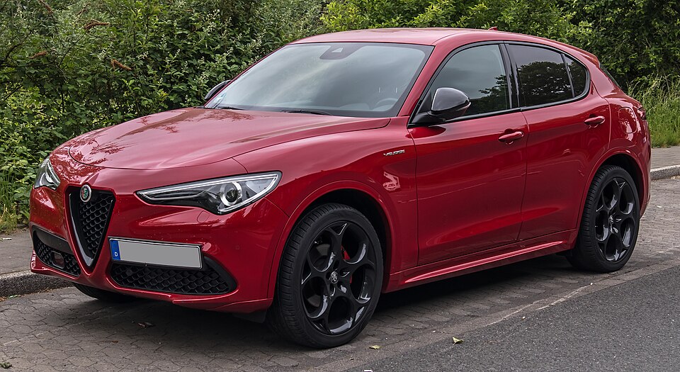 Alfa Romeo Stelvio — photograph via Wikimedia Commons