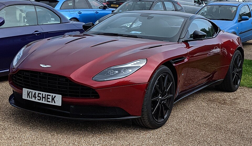 Aston Martin DB11 — photograph via Wikimedia Commons