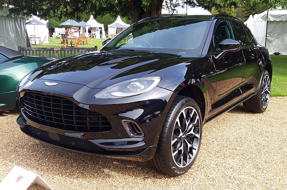 Aston Martin DBX — photograph via Wikimedia Commons