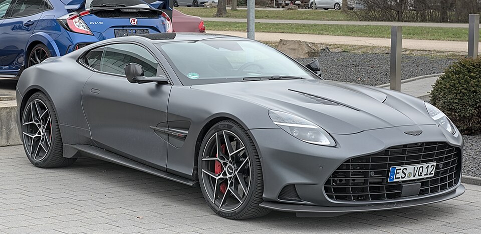 Aston Martin Vanquish — photograph via Wikimedia Commons