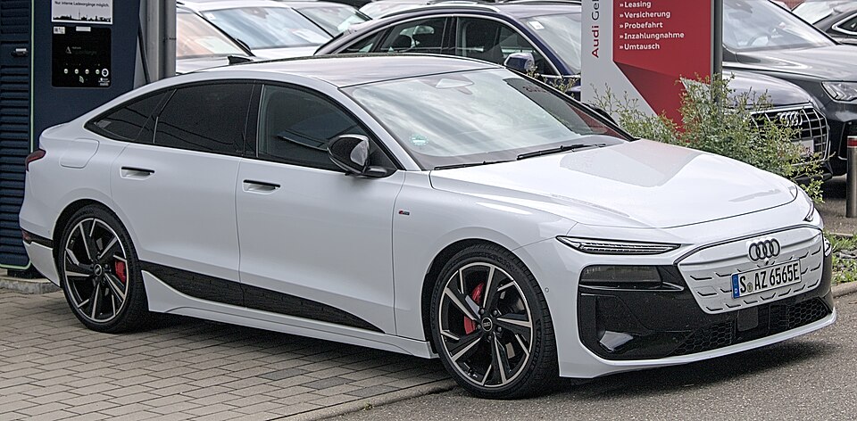 Audi A6 e-tron — photograph via Wikimedia Commons