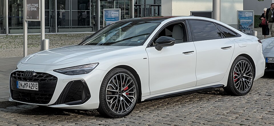 Audi A6 — photograph via Wikimedia Commons