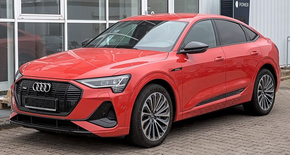 Audi e-tron Sportback — photograph via Wikimedia Commons