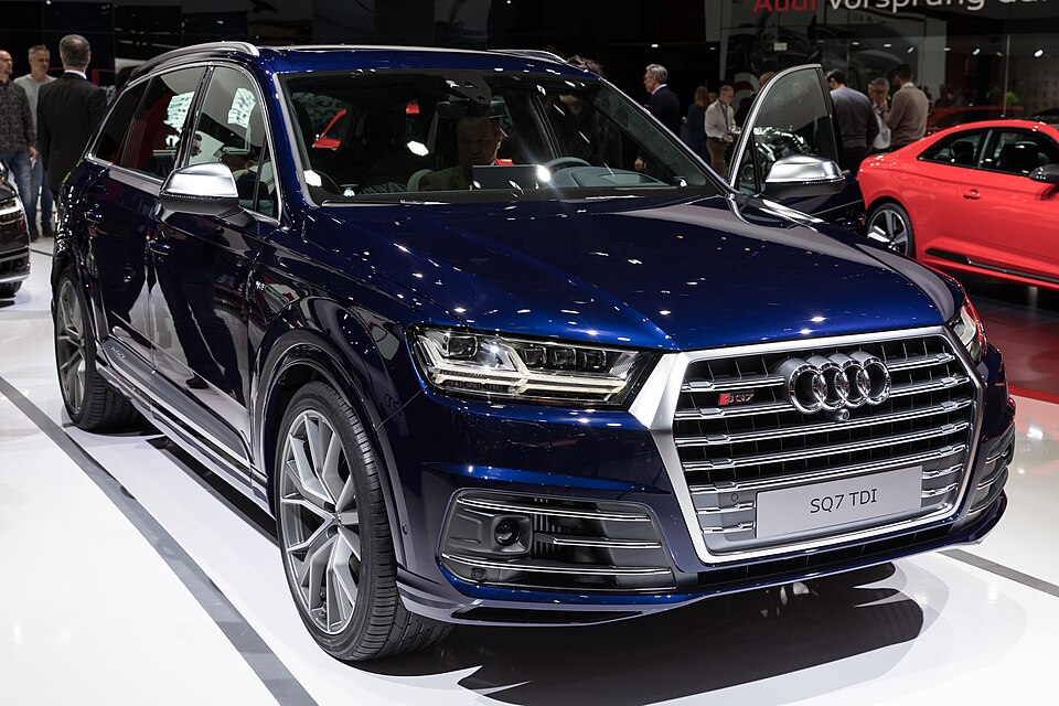 Audi SQ7 — photograph via Wikimedia Commons