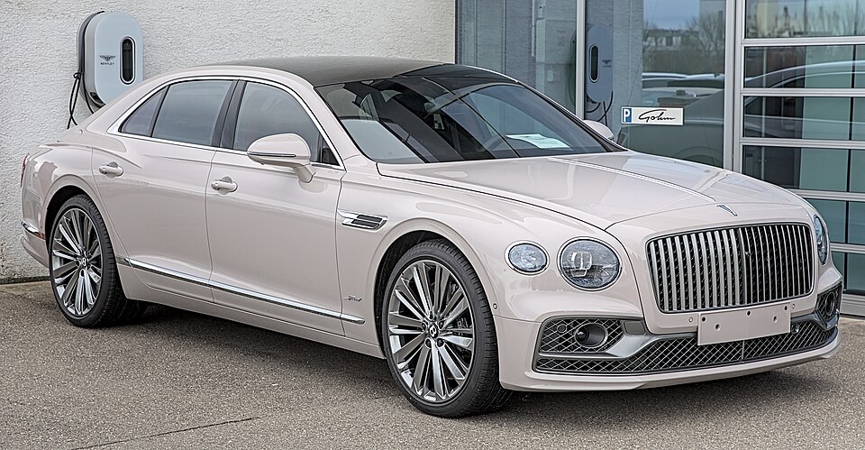 Bentley Flying Spur — photograph via Wikimedia Commons