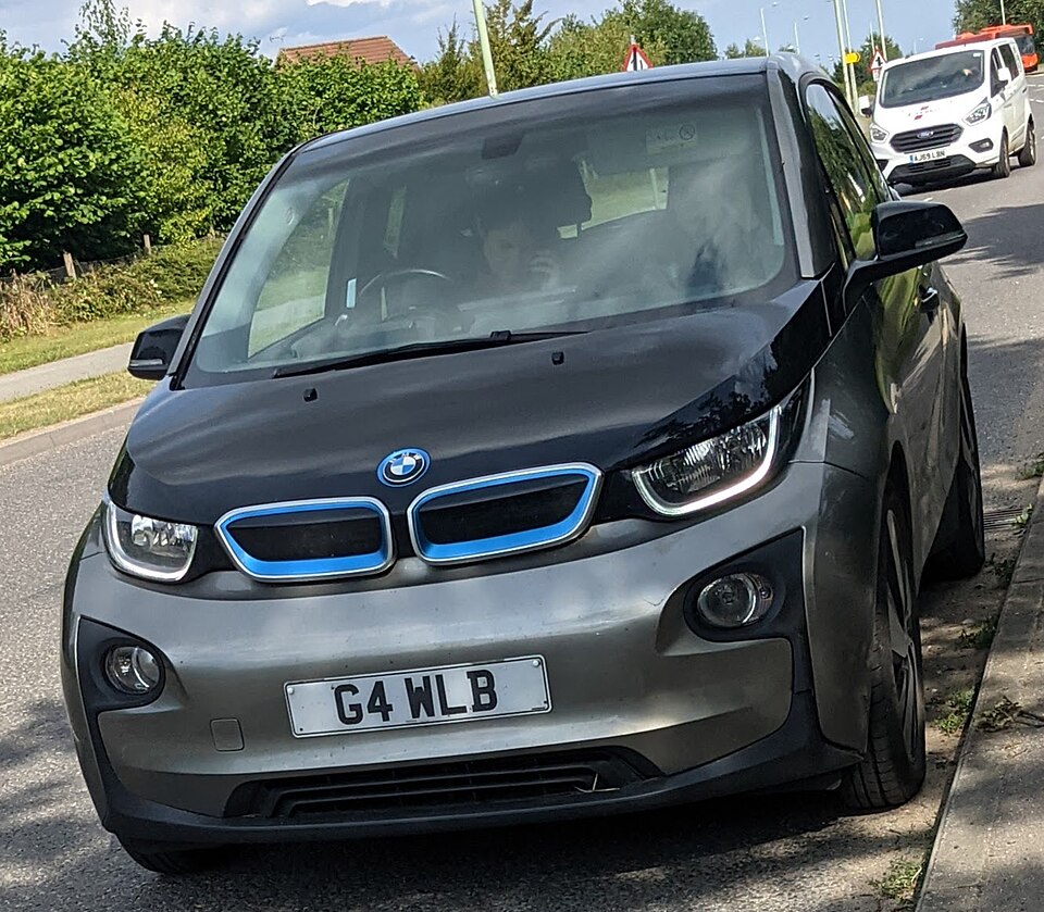 BMW i3 (2013) — photograph via Wikimedia Commons