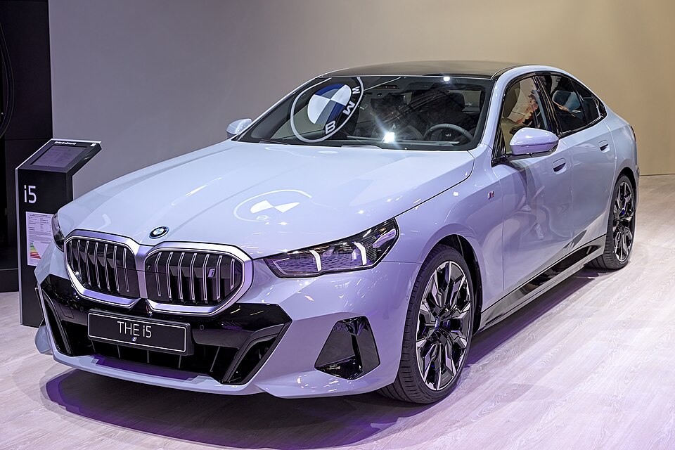 BMW i5 — photograph via Wikimedia Commons