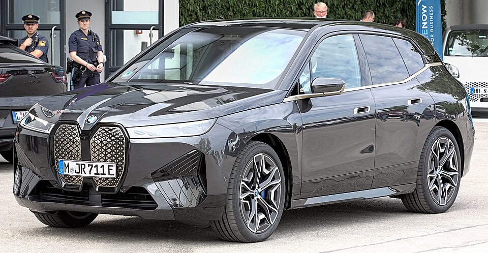 BMW iX — photograph via Wikimedia Commons