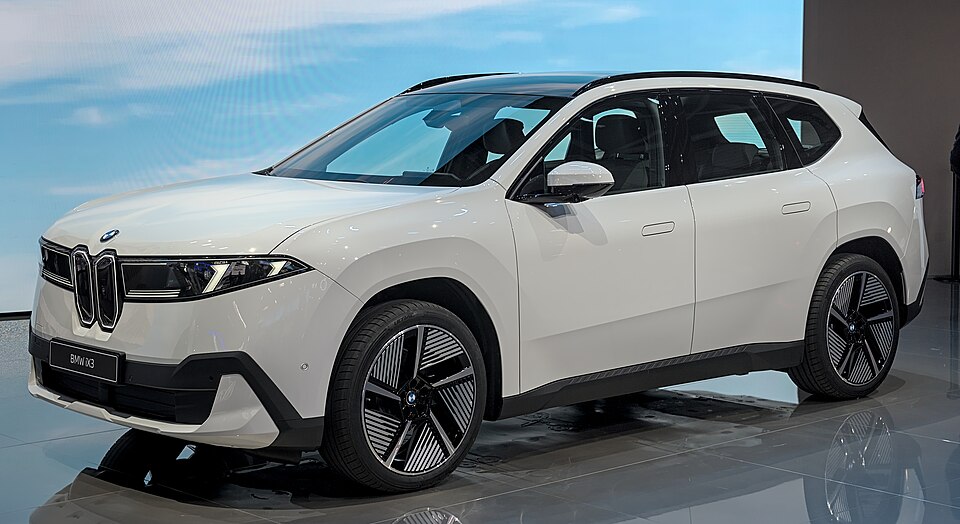 BMW iX3 — photograph via Wikimedia Commons
