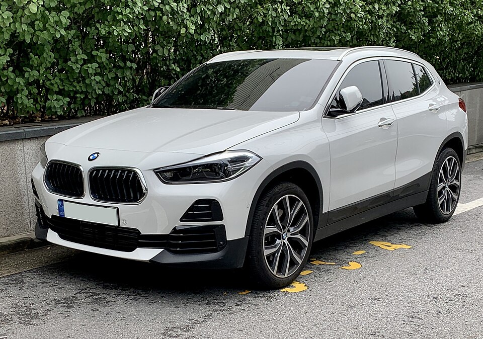 BMW X2 — photograph via Wikimedia Commons