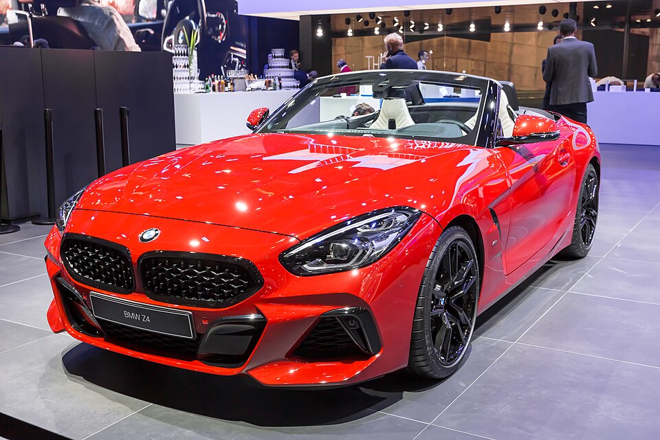 BMW Z4 — photograph via Wikimedia Commons