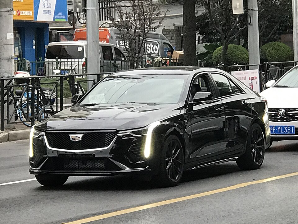 Cadillac CT4 — photograph via Wikimedia Commons