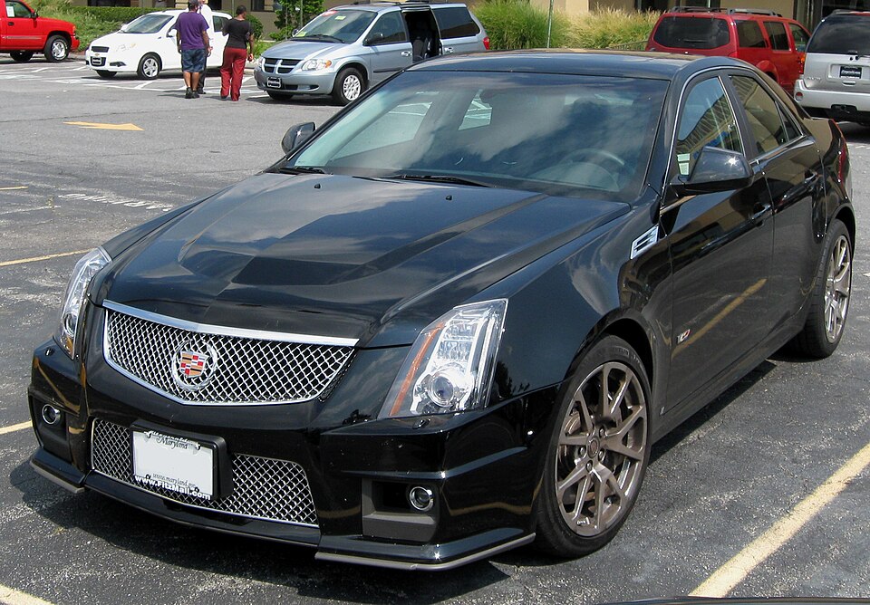 Cadillac CTS-V — photograph via Wikimedia Commons