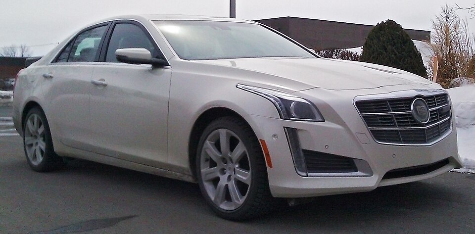 Cadillac CTS — photograph via Wikimedia Commons