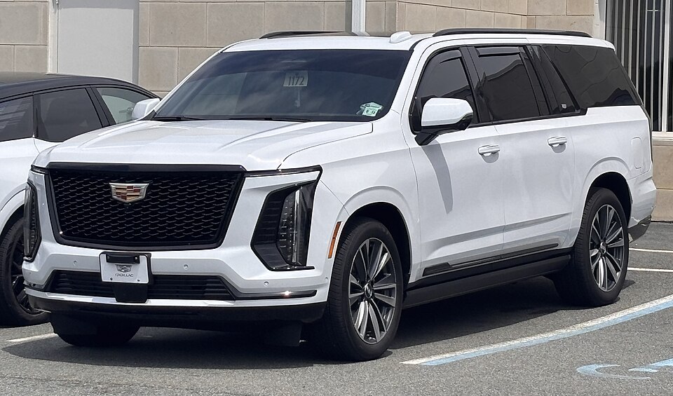 Cadillac Escalade — photograph via Wikimedia Commons