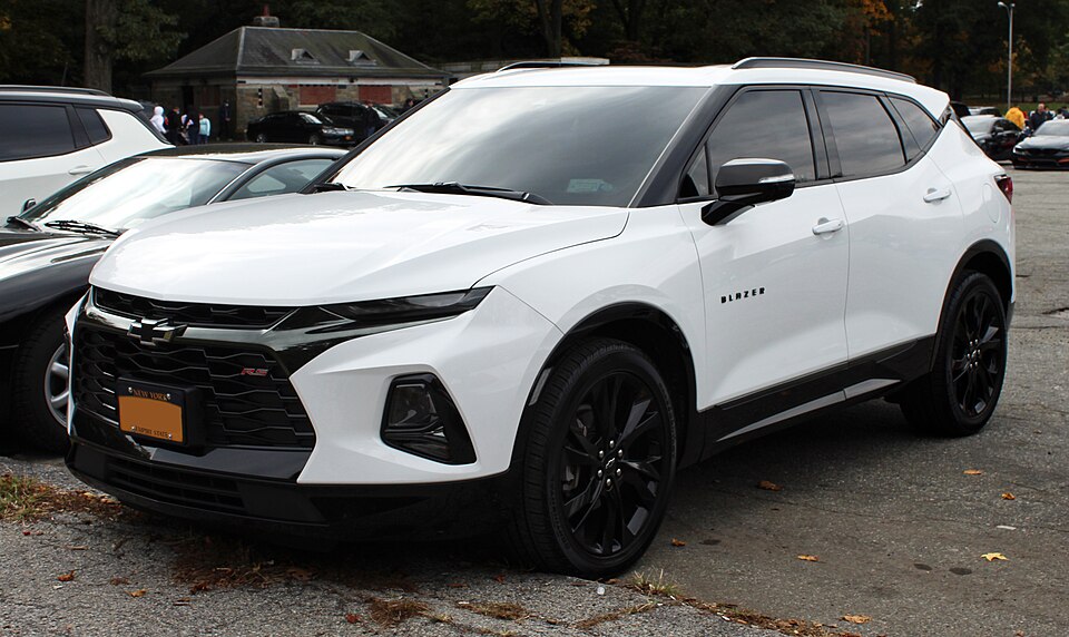 Chevrolet Blazer (2018) — photograph via Wikimedia Commons