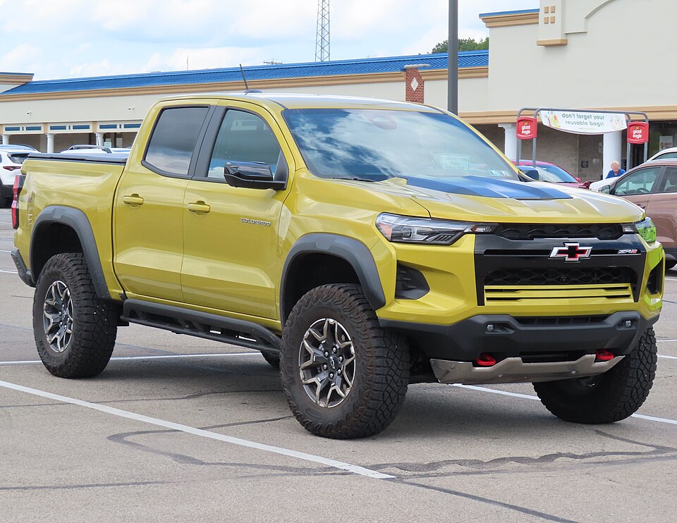 Chevrolet Colorado — photograph via Wikimedia Commons