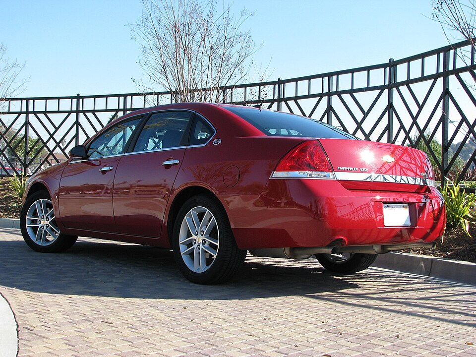 Chevrolet Impala — photograph via Wikimedia Commons