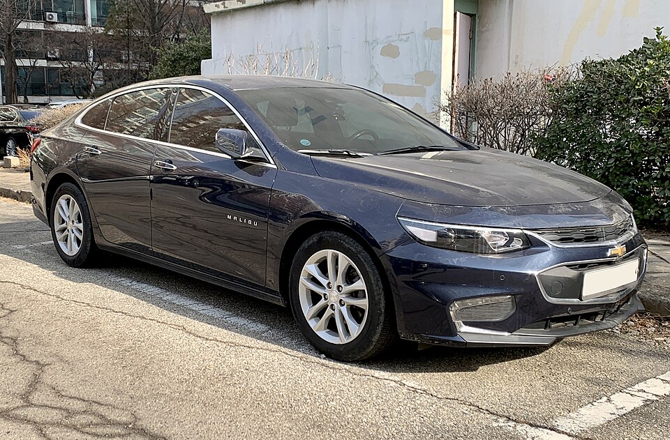 Chevrolet Malibu — photograph via Wikimedia Commons