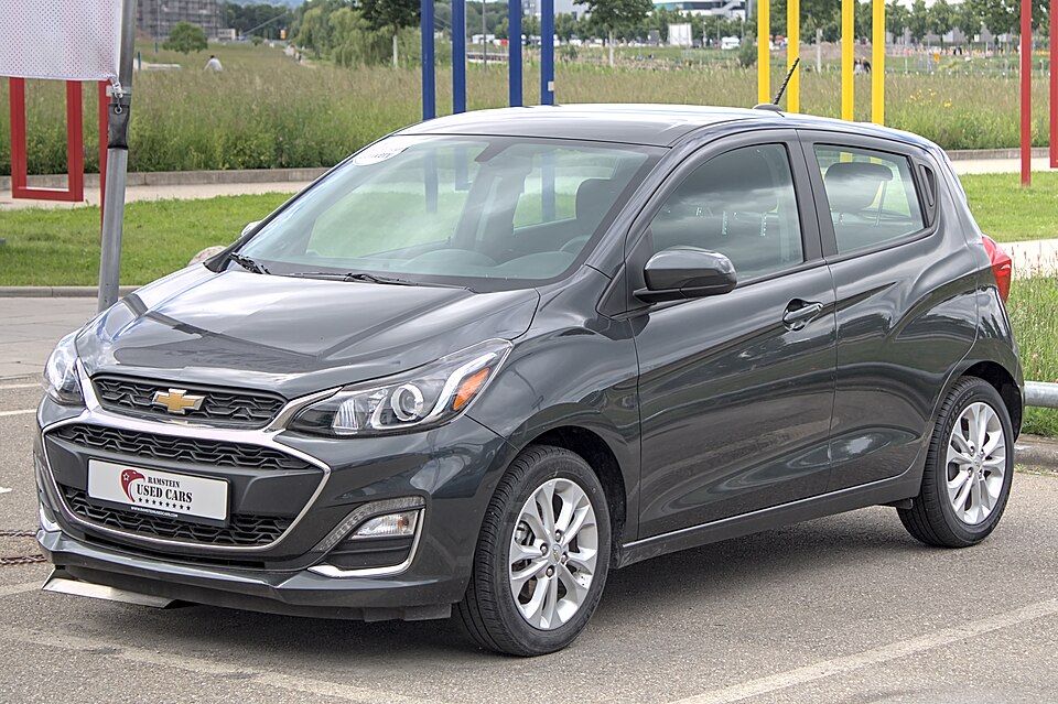 Chevrolet Spark — photograph via Wikimedia Commons