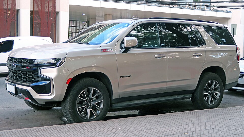 Chevrolet Tahoe — photograph via Wikimedia Commons