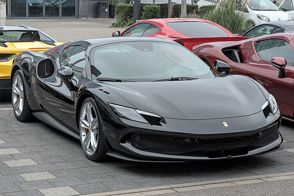 Ferrari 296 — photograph via Wikimedia Commons