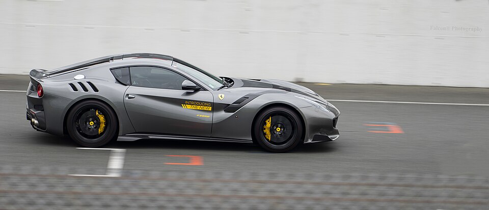 Ferrari F12tdf — photograph via Wikimedia Commons
