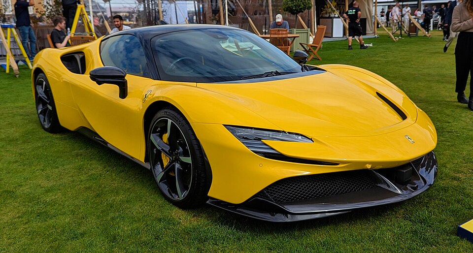 Ferrari SF90 Stradale — photograph via Wikimedia Commons
