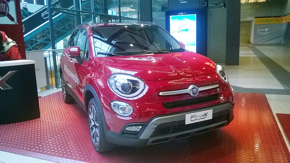 Fiat 500X — photograph via Wikimedia Commons