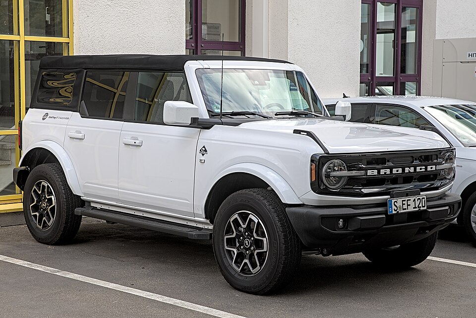 Ford Bronco — photograph via Wikimedia Commons