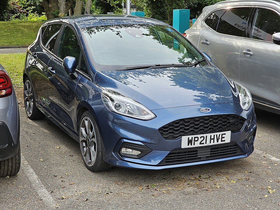 Ford Fiesta — photograph via Wikimedia Commons
