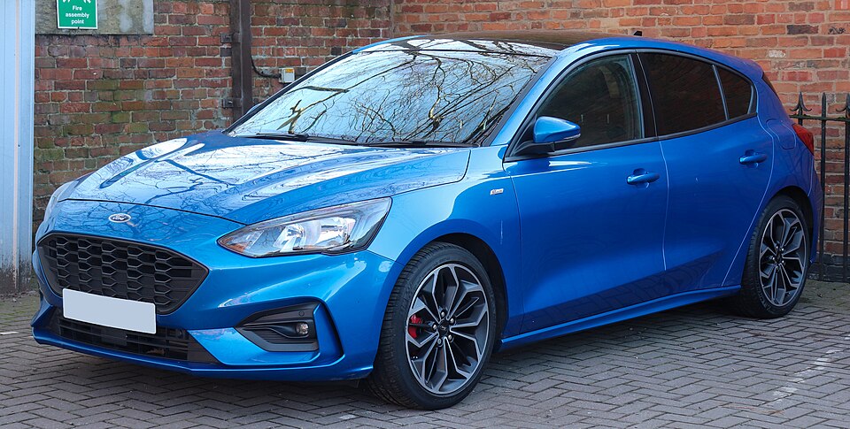 Ford Focus — photograph via Wikimedia Commons