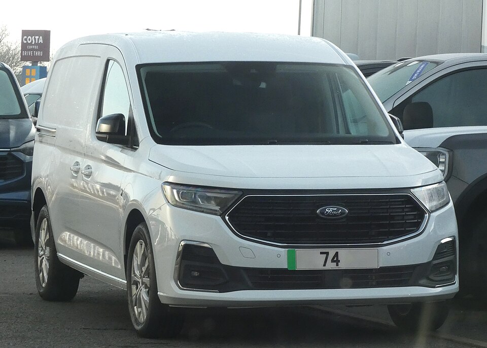 Ford Transit Connect — photograph via Wikimedia Commons