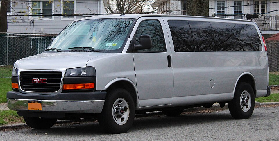 GMC Savana — photograph via Wikimedia Commons