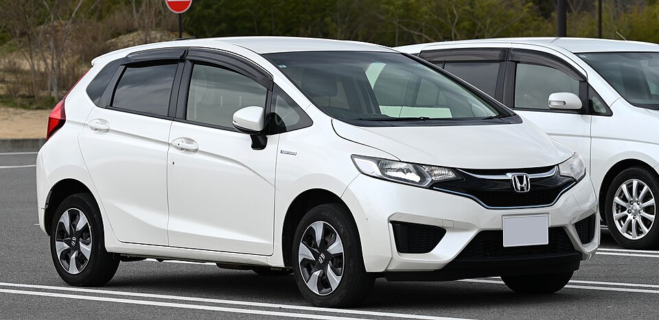 Honda Fit — photograph via Wikimedia Commons