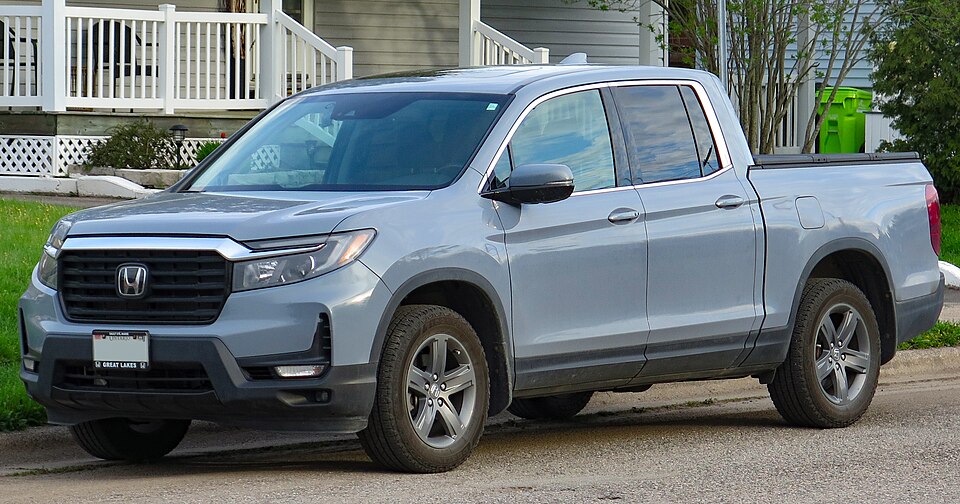 Honda Ridgeline — photograph via Wikimedia Commons