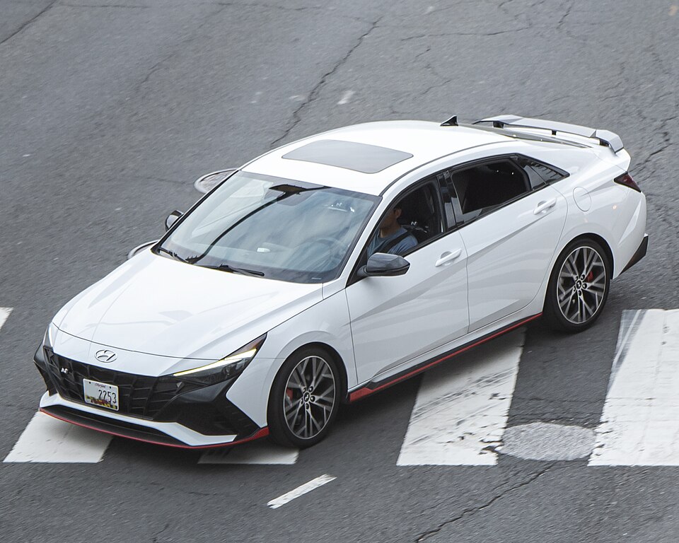 Hyundai Elantra N — photograph via Wikimedia Commons