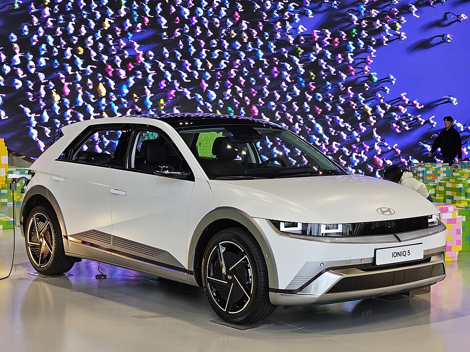 Hyundai Ioniq 5 — photograph via Wikimedia Commons