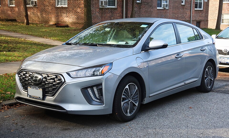 Hyundai Ioniq — photograph via Wikimedia Commons