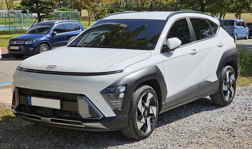 Hyundai Kona — photograph via Wikimedia Commons