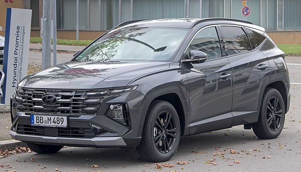 Hyundai Tucson — photograph via Wikimedia Commons