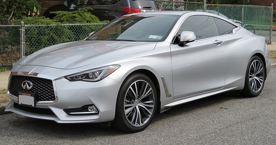 Infiniti Q60 — photograph via Wikimedia Commons