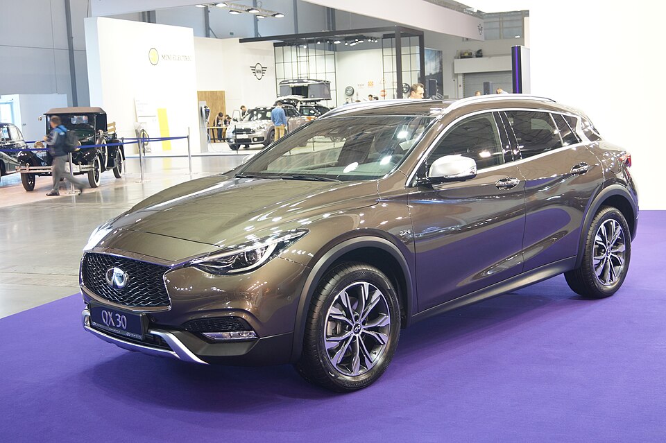 Infiniti QX30 — photograph via Wikimedia Commons