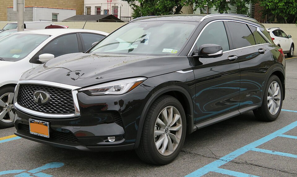 Infiniti QX50 — photograph via Wikimedia Commons