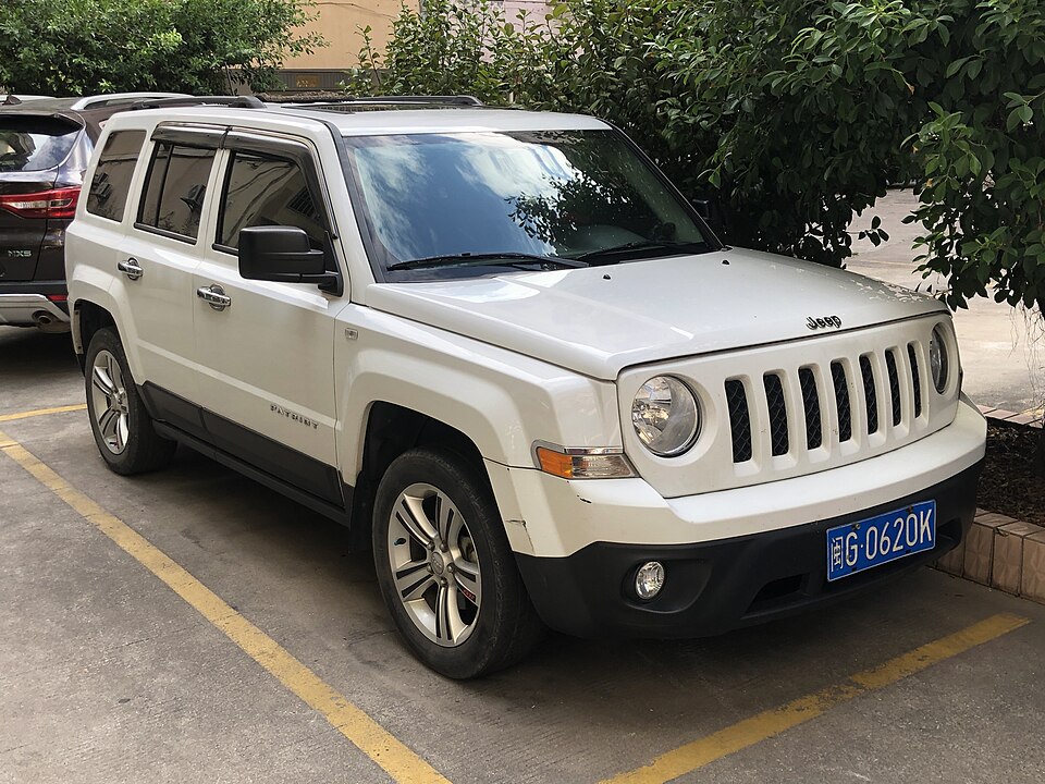 Jeep Patriot — photograph via Wikimedia Commons