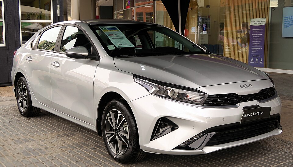 Kia Forte — photograph via Wikimedia Commons