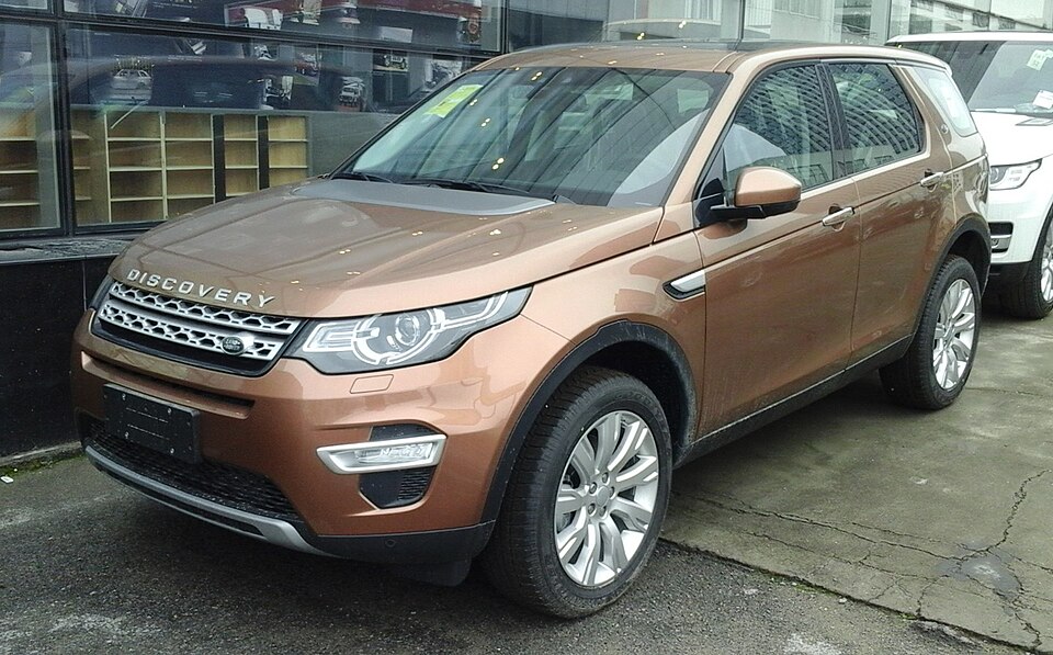 Land Rover Discovery Sport — photograph via Wikimedia Commons