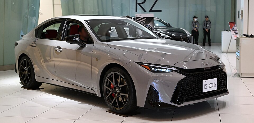 Lexus IS — photograph via Wikimedia Commons