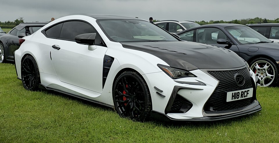 Lexus RC F — photograph via Wikimedia Commons