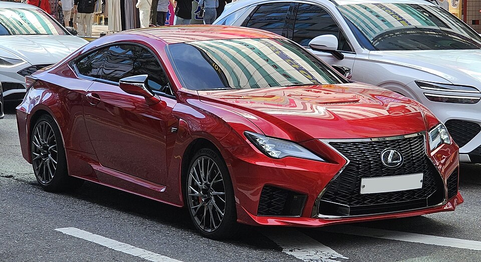 Lexus RC — photograph via Wikimedia Commons